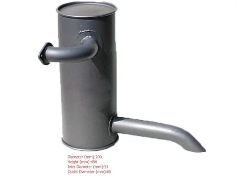 Глушитель для Hitachi экскаватора ZAX75