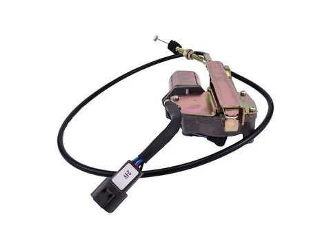 в сборе Стопор 24V 1819002270 для Isuzu двигателя 4BG1 6BD1 Hitachi экскаватора EX200-2 EX200-3 EX200-3C EX200-3E EX200LC-2 EX200LC-3