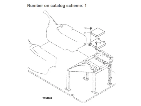 Блок управления Контроллер Двигатель 9164444 для John Deere 550LC экскаватора