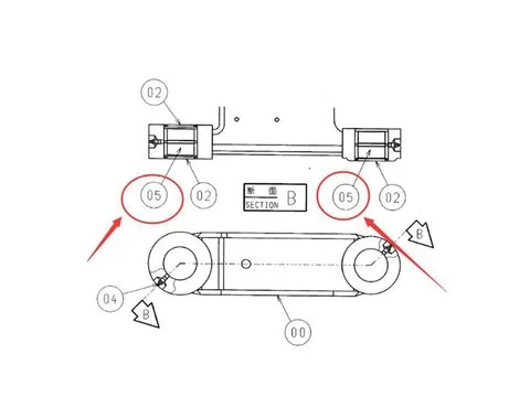 Втулка Ковш Тяга 4444914 для Hitachi EX100-5 EX120-5 EX60-5 ZX110 ZX110-3 ZX120 ZX120-3 ZX75UR ZX75US экскаватора