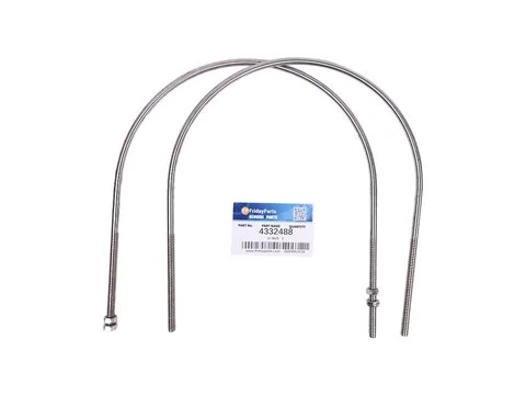 2 шт. U-образных болта 4332488 для Isuzu двигателя 4BG1 Hitachi экскаватора EX100-5 EX120-5 EX130-5