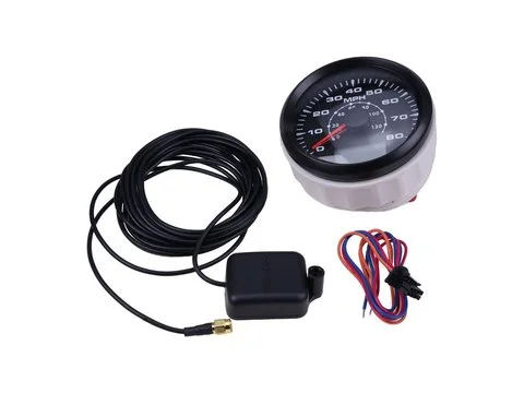 GPS спидометр-одометр 85mm 0-80MPH 0-120KM/H 8