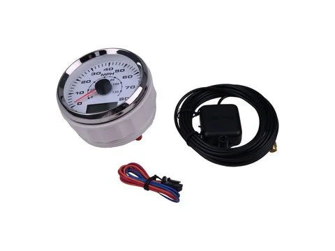 GPS спидометр-одометр Универсальный 85mm 12V 24V 80MPH 120KM/H 7