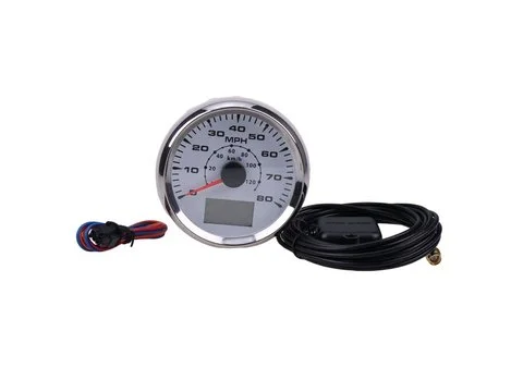 GPS спидометр-одометр Универсальный 85mm 12V 24V 80MPH 120KM/H 7