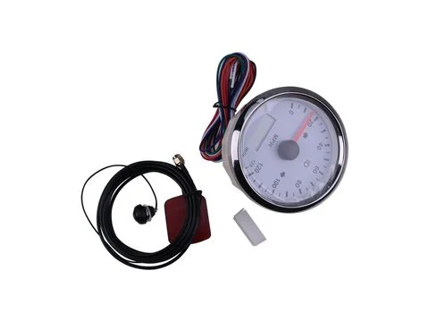 GPS спидометр-одометр Регулируемый Универсальный 125MPH для катера Car грузовика мотоцикла 3 3/8 12V 24V with Backlight