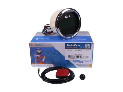 GPS спидометр Регулируемый Цифровой Сигнализация Указатель 85mm 7