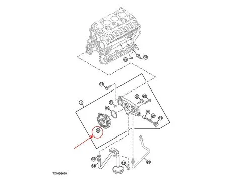 Масляный насос 8970835761 для Isuzu двигателя 4LE2 Hitachi экскаватора ZX70-3 ZX75UR-3 ZX75US-3 ZX80LCK-3 ZX85US-3 ZX85USB-3