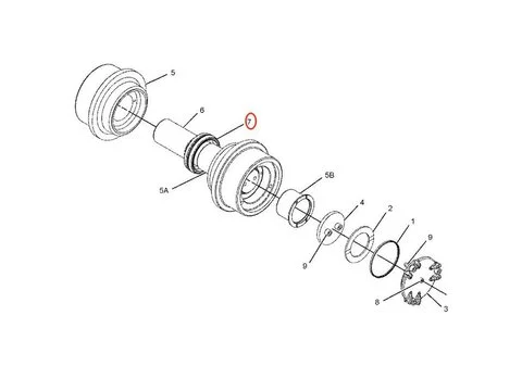 Сальник 171-5811 для Caterpillar CAT экскаватора 345B II 345C 345C L 365B 374F L 385B 385C 390F L 5090B