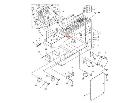 Замок зажигания KHR0367 для JCB экскаватора JS130 JS130LC JS300 JS300LC JS240LC JS200LC JS130W