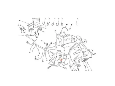 Реле стартера Соленоид 39740011A для Ducati мотоцикла Monster 750 900 S4 SuperSport MH900E 2001-2003