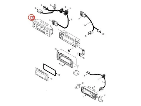 Контроллер 45-2385 для Thermo King рефрижераторной установки T800 T1000 T600 T1200