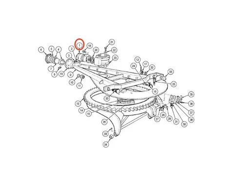 Гидромотор 87389984 для CASE автогрейдера 845B 885 865B AWD