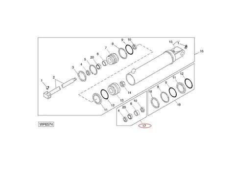 Ремкомплект уплотнений AH148823 для John Deere погрузчика 100 175 240 245 265 280 521 522 541 542 563 673 721 725 726 740 741 746 524K 544J 544K 624K H260