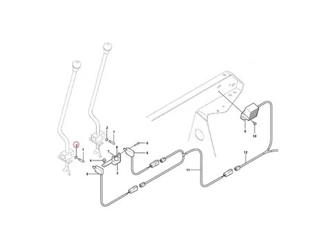 Сигнализация 15409160 для Volvo экскаватора EC15C EC17C EC18C EC20C EC27C EC35C ECR18E ECR25D ECR28 ECR35D