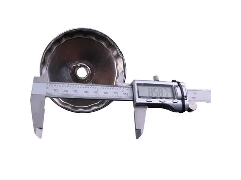 Съёмник Масляный фильтр Розетка (гнездо) Стальной Крышка 906 86mm 18 для Automotive Industrial Agricultural