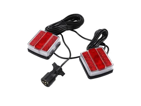 7-контактный разъём Кабель Фонарь Правый Пара Левый Комплект (7 пин) 1 16 24 для 5 Wire System транспортного средства погрузчика Ski катера