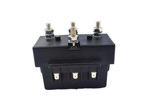 Блок управления Соленоид Шпиль Якорь 12V-500A 3-Wire для судового двигателя катера Electric Winch вилочного погрузчика Control System