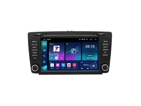 Автомагнитола с навигацией и CarPlay 9 2+32GB для Skoda Octavia Yeti Rapid Superb Roomster Rapid Spaceback