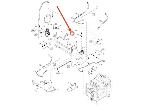 Датчик давления 375644A1 для CASE IH Magnum 250 310 STX280 New Holland T8.380 T9.530 T9040 трактора