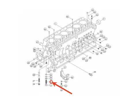 Пружина 3014756 для Volvo экскаватора EC360 EC460