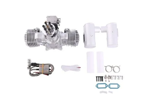 Бензиновый двигатель Цилиндр Выхлопной Боковой DLE-170 для High-Performance RC Aircraft and Model Aviation