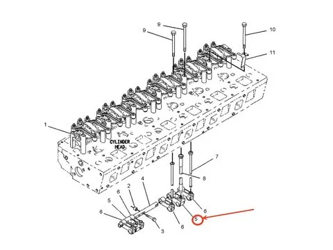 Топливная форсунка в сборе Рукоять 7E-6794 для Caterpillar двигателя C7 3126B 3114 C9.3 погрузчика 950H 938G 962H 950G 938F 950F 963C экскаватора 325D