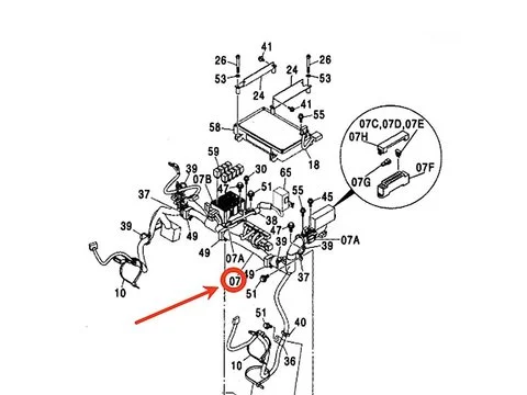 Жгут проводов 0005704 для Hitachi экскаватора ZX200‑3 EX225USR ZX330‑3 ZH360H‑3G