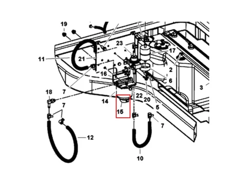 Сепаратор Фильтр Топливный 7309164 для Bobcat Utility транспортного средства 2300