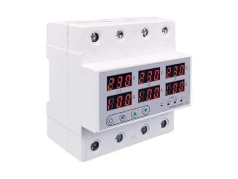 Регулируемый Протектор Реле Направляющая 230V 3 TOVPD3-63VA