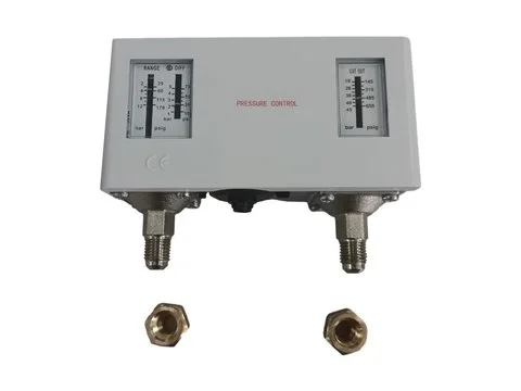 Датчик давления Управление Выключатель Двойной 060-124166 KP15 для холодильной установки Units HVAC Systems судового двигателя (аналог Danfoss)