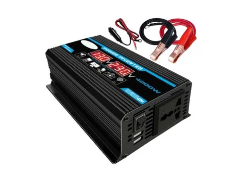 Инвертор Вольтметр Двойной 12V 220V 4000W для Car грузовика RV катера
