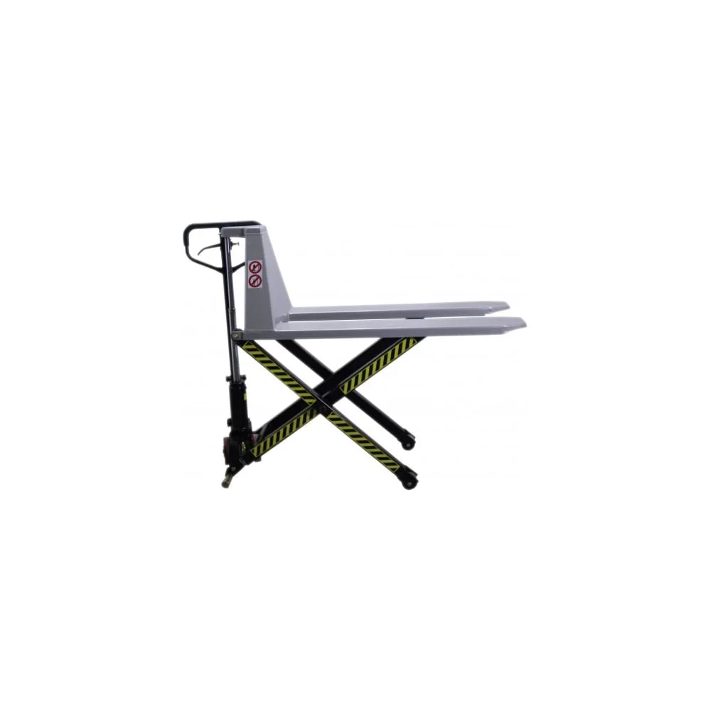 Гидравлическая ножничная тележка Tisel TX15, 1500kg, 800mm, 1150x540mm PU/PU