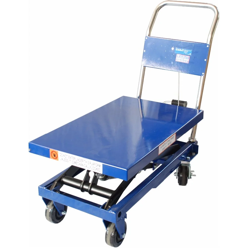 Гидравлическая платформенная тележка AE&T TJ-30 (300 кг)