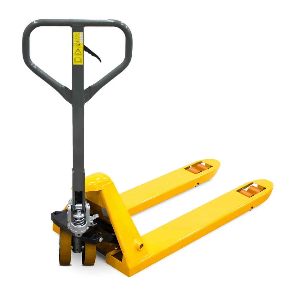 Гидравлическая ручная тележка (рохля) FOGEL POWER желтый, 2500 кг