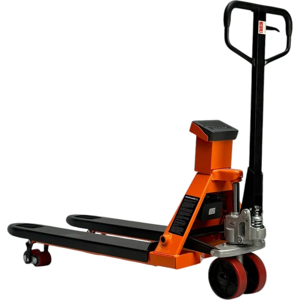 Гидравлическая тележка Gigant с весами, 2000кг, 1150x550мм, полиуретановые колеса