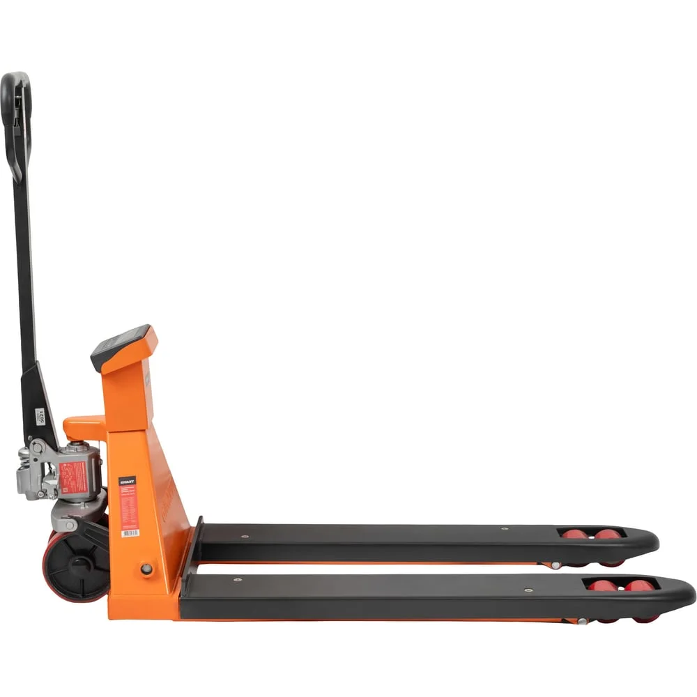 Гидравлическая тележка Gigant с весами, 3000кг, 1150x550мм, полиуретановые колеса