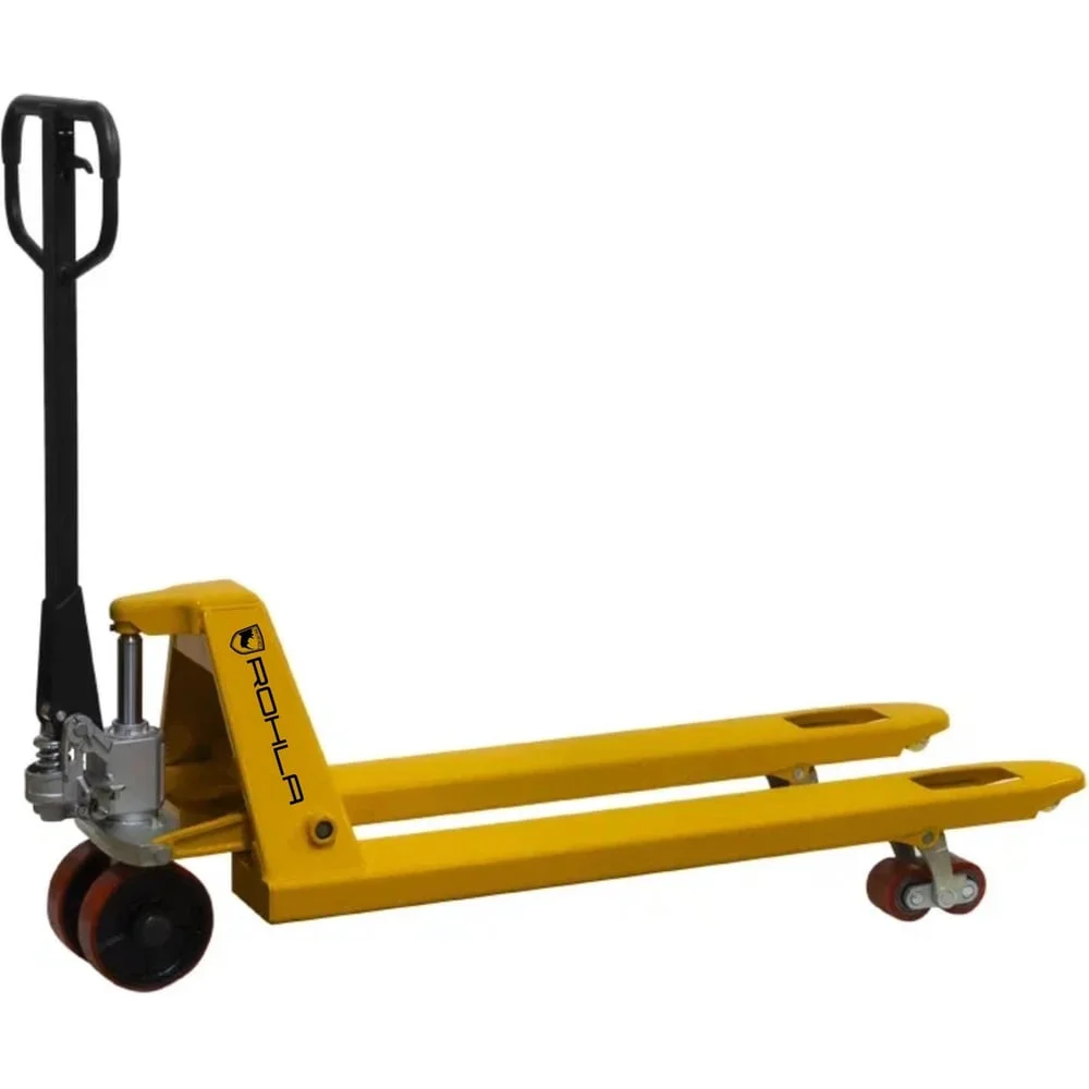 Гидравлическая тележка RohlaRhino полиуретановые колеса (3000 кг; 1150x550 мм) АС3PDP