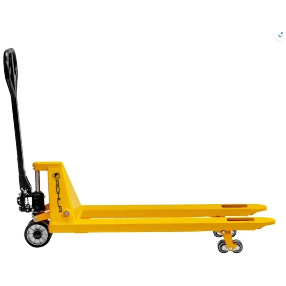 Гидравлическая тележка RohlaRhino г.п. 2 т, резиновые колеса RR2RDP