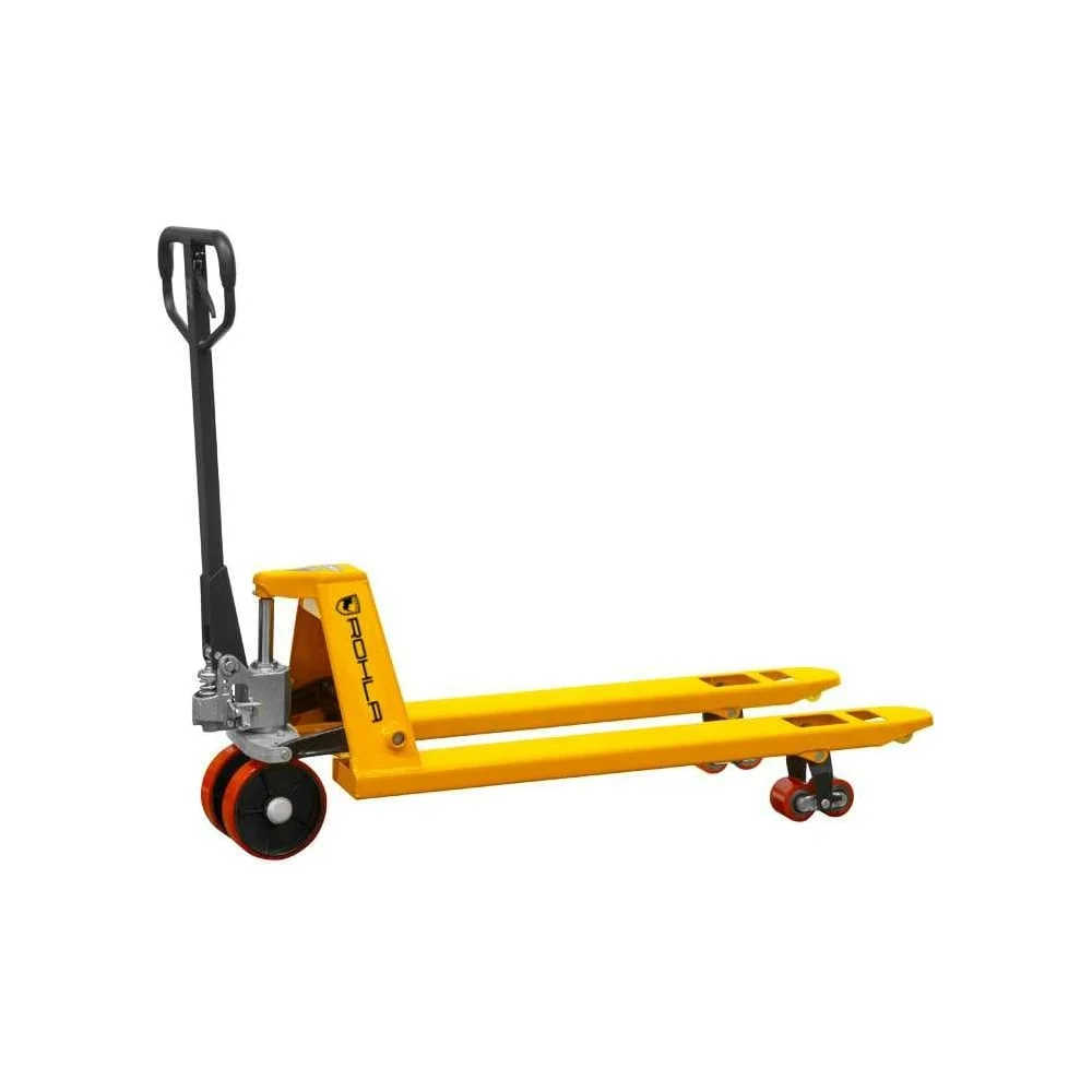 Гидравлическая тележка RohlaRhino Plus г.п. 2,5 т, полиуретановые колеса RRP2.5PDP