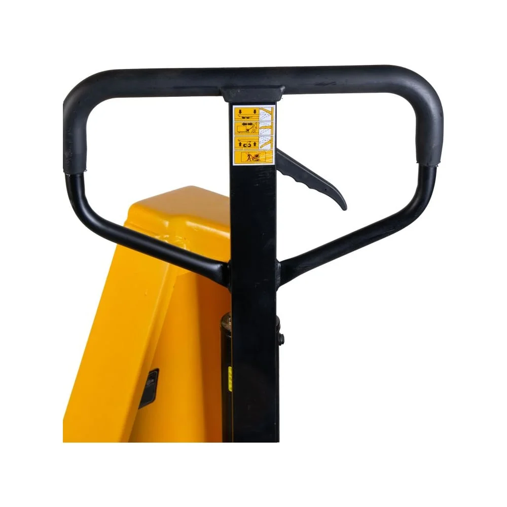 Гидравлическая тележка TOR 1000 кг HLS1000Q с ножничным подъемом полиуретан. колеса