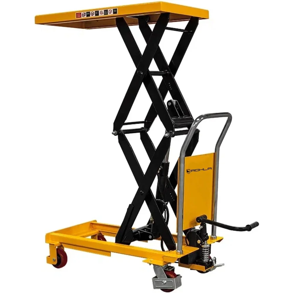 Гидравлический подъемный стол RohlaRhino PTS 350 A (350 кг; 905x500 мм; 1,3 м)