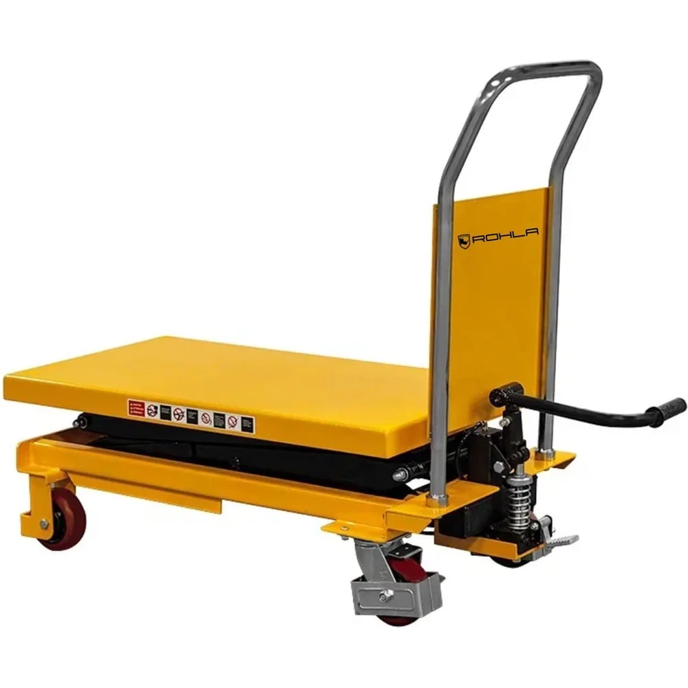 Гидравлический подъемный стол RohlaRhino PTS 350 A (350 кг; 905x500 мм; 1,3 м)