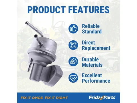 Подкачивающий топливный насос AM105567 для John Deere 325 Lawn трактора LX178 LX188 LX279 LX289