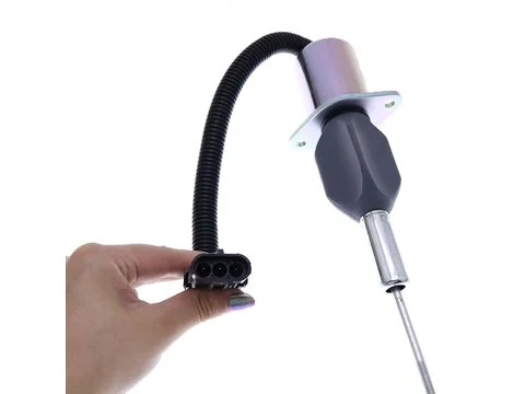 Клапан отсечки топлива Соленоид Электрический 12V RE53507 для John Deere погрузчика 644G 535 530B 660D трактора 4555 4755 4955 4560 4760 4960