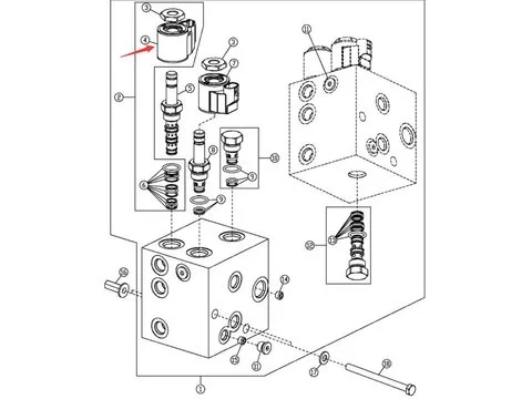 Катушка соленоида 12V AT333812 для John Deere 310G 315SK 325SK 410G 710G 318D 319D 320D 323D 326D 328D 329D 332D 333D