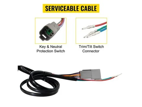 Пульт дистанционного управления Тросик газа Переключение Коробка 5006180 для BRP Johnson Evinrude катера