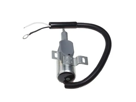 Соленоид отсечки топлива 185208 для Isuzu двигателя 4JG1-TPA 12V Gehl CTL70 Mustang MTL20 Track погрузчика