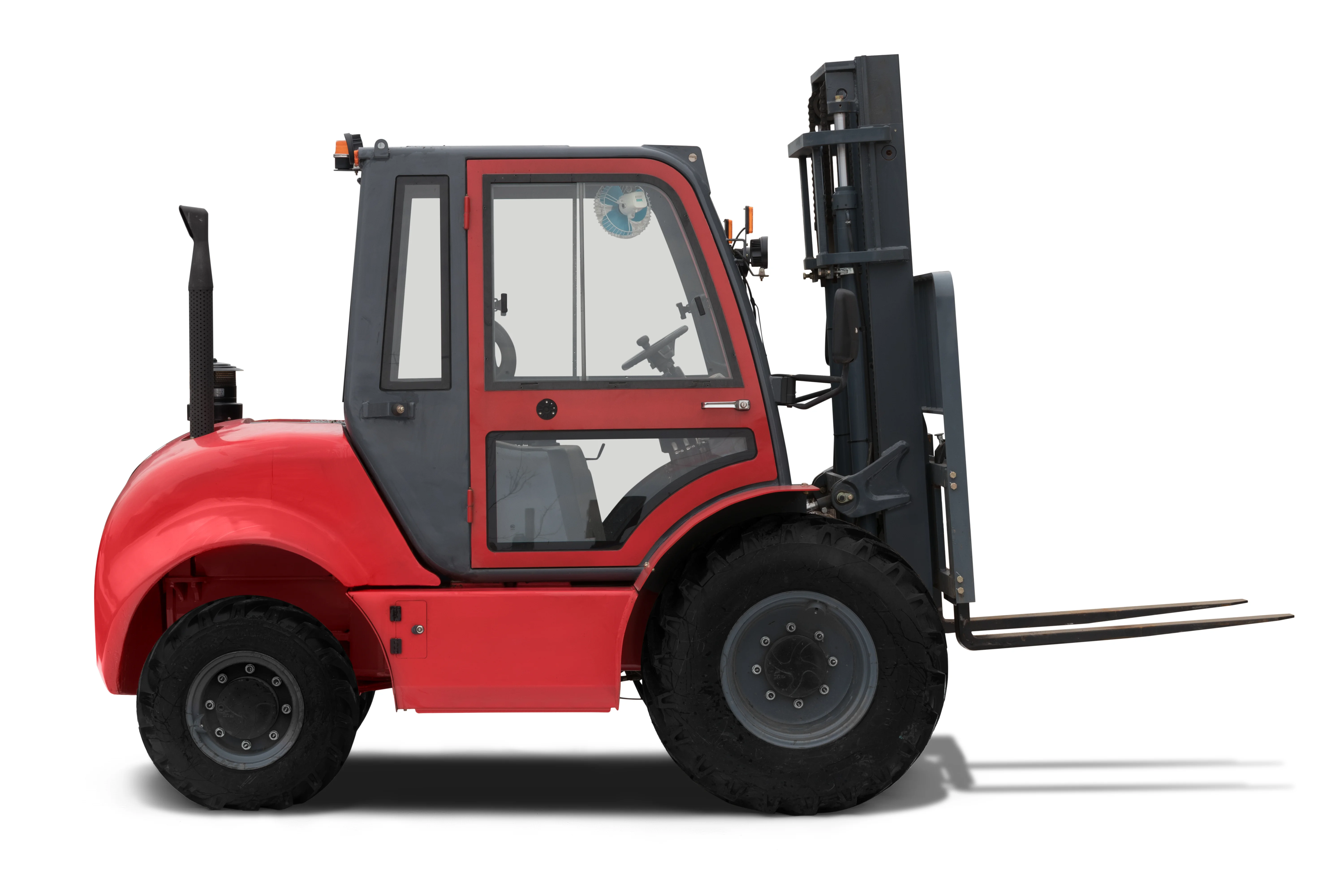 JAC CPCD 35 OFF ROAD 4WD mini - дизельный внедорожный автопогрузчик 3.5 т