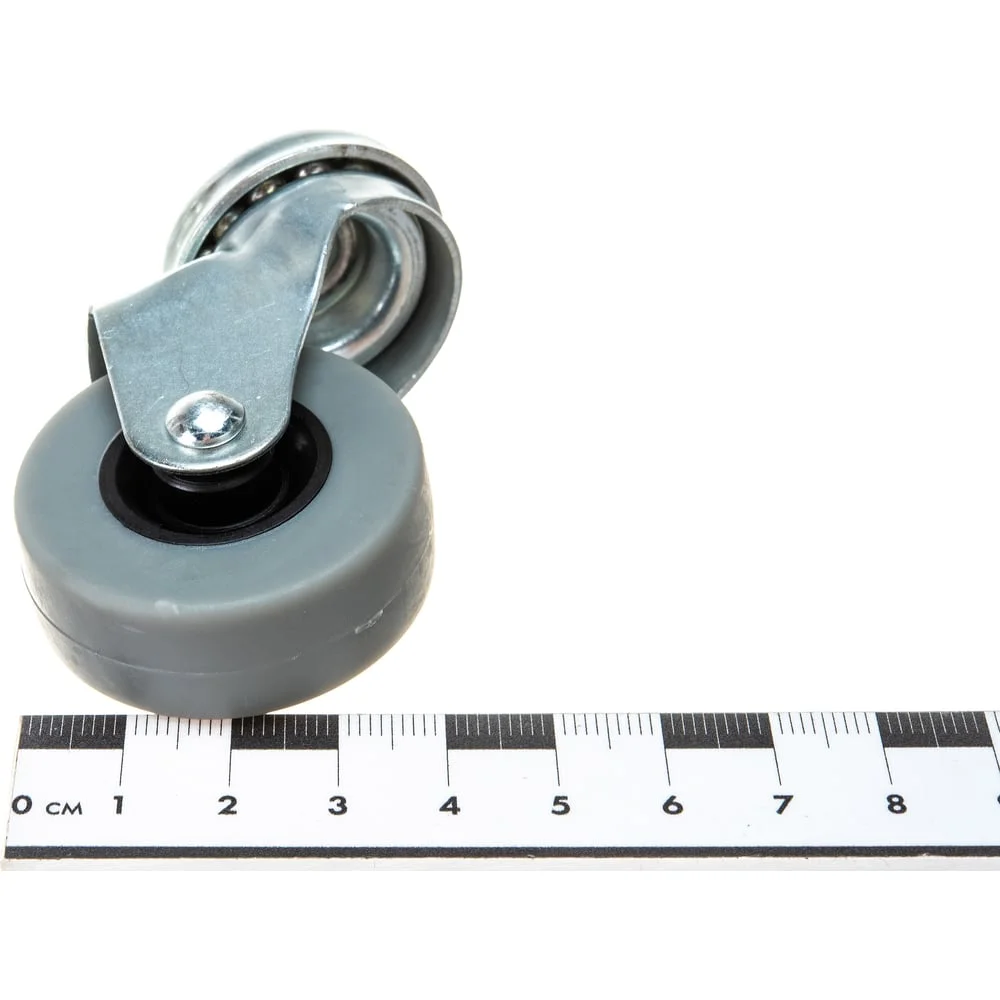 Колесо мод.2504 (40 мм; отверстие 8.2 мм; без тормоза; серое) Amig 6729