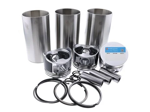 Гильза цилиндра Комплект для Isuzu двигателя 3KR1 Sumitomo S90 S90FX Hitachi EX22 EX25 Doosan Daewoo SOLAR 025 035